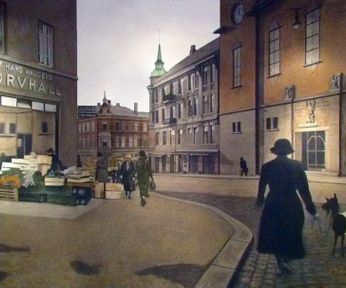 "St. Hanshaugen og Smalhans, Oslo, 1935"