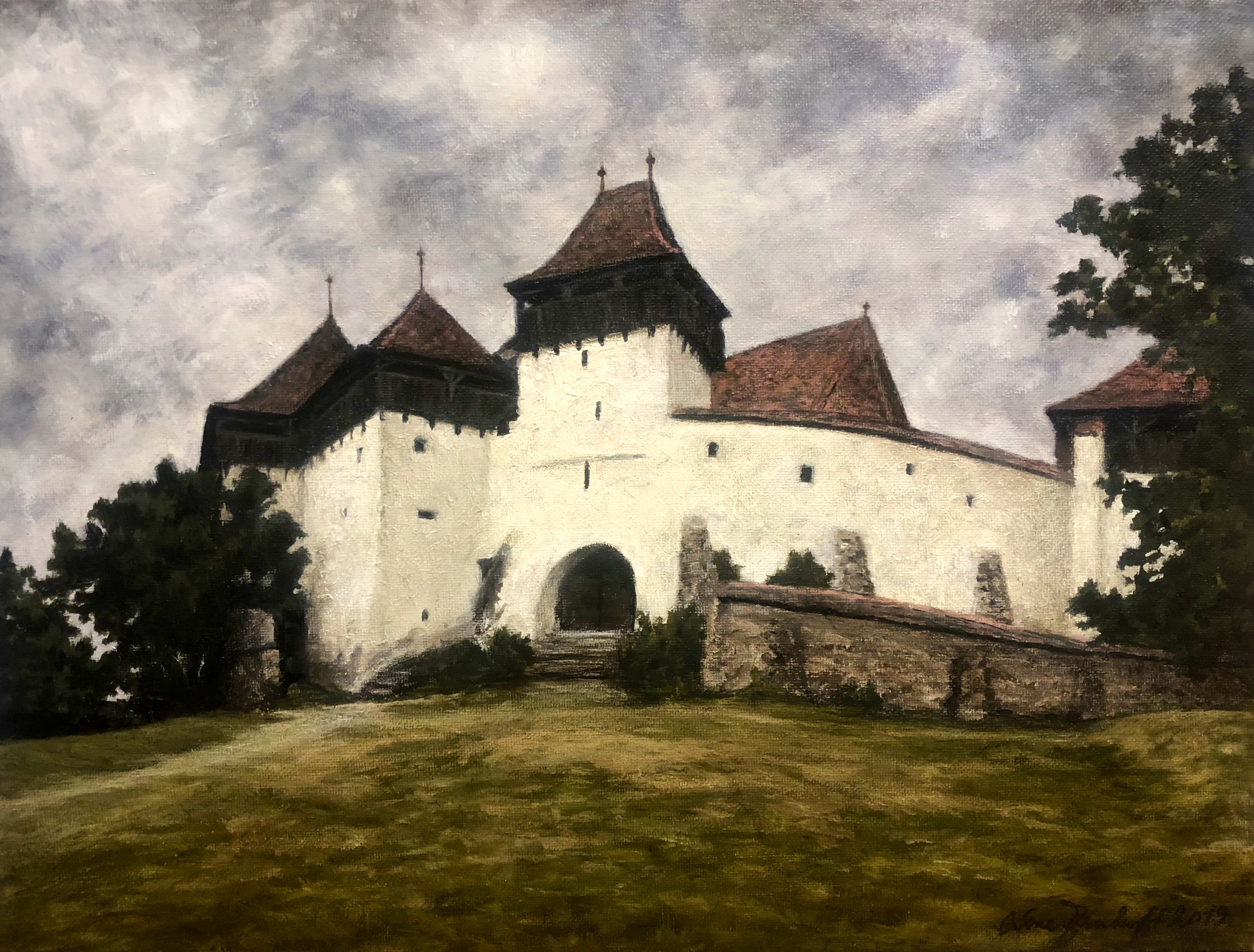 Fortified Church in Deutsch Weisskirch, Viscri, Transylvania
