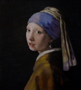 Study of "Girl with a Pearl Earring", Johannes Vermeer